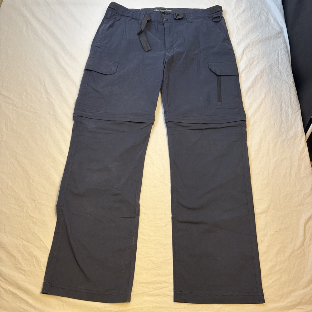 The BC Clothing Company Convertible Cargo Mens Pants Size XL 38x34 Hiking